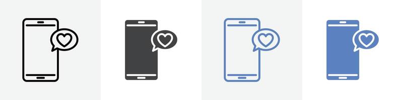 like notification icon set use for web ui or app vector