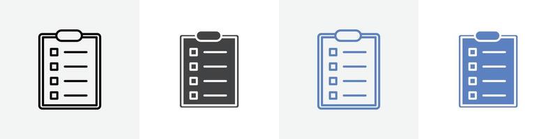 sheet icon set use for web ui or app vector