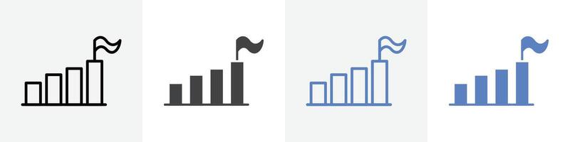 success icon set use for web ui or app vector