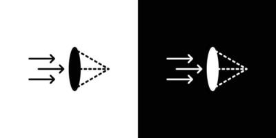 convex icon Outline sign symbol set vector