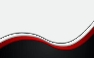 Abstract gradient curve water waves overlapping layers background vector