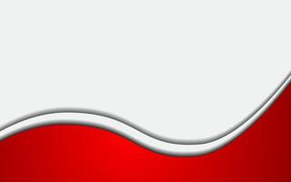 Abstract paper cut wave curves overlapping background texture illustration. vector