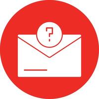 Question MarkGlyph Multi Circle vector