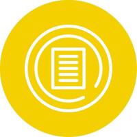 Terms of Service Line Multi Circle vector