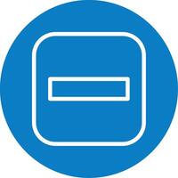 Stop Line Multi Circle vector