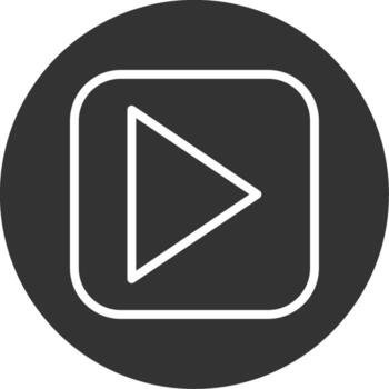 pausa línea multi circulo vector