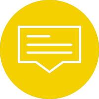 Comment Line Multi Circle vector