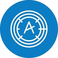 Dyslexia friendly Line Multi Circle vector