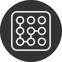 Pattern Line Multi Circle vector