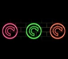Neon arrow icon. Glowing neon pointer sign, curved arrow in vivid colors. Retro navigation, arrow direction forward back down up. Icon set, sign, symbol for UI. illustration vector