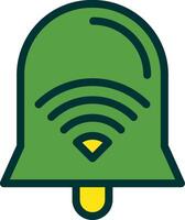 Wi-Fi Signal Filled Two Color vector