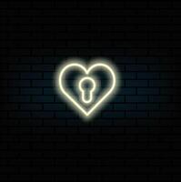 Neon heart with smoke, gradient led border, portal with haze clouds. 3D abstract retro tech background. illustration. vector