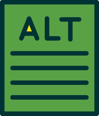 Alt text Filled Two Color