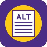 Alt text Filled Curve vector