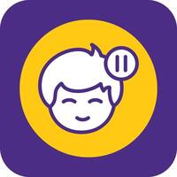 Pause symbol Filled Curve vector
