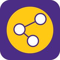 Share Filled Curve vector