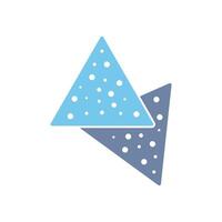 nachos concept line icon. Simple element illustration. nachos concept outline symbol design. vector