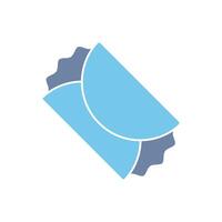 burrito concept line icon. Simple element illustration. burrito concept outline symbol design. vector