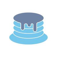pancake concept line icon. Simple element illustration. pancake concept outline symbol design. vector