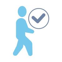 endorse concept line icon. Simple element illustration. endorse concept outline symbol design. vector