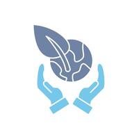conservation concept line icon. Simple element illustration. conservation concept outline symbol design. vector