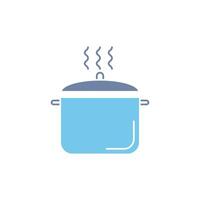 pot concept line icon. Simple element illustration. pot concept outline symbol design. vector