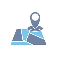 street map concept line icon. Simple element illustration. street map concept outline symbol design. vector