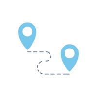 road map concept line icon. Simple element illustration. road map concept outline symbol design. vector