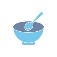 bowl concept line icon. Simple element illustration. bowl concept outline symbol design. vector