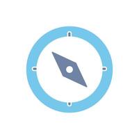 compass concept line icon. Simple element illustration. compass concept outline symbol design. vector