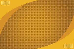 Abstract Background with Geometric Yellow and Dark Dotted Elements - Minimal Geometric Background vector