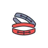 Belt icon. .Editable stroke.linear style sign for use web design,logo.Symbol illustration. vector