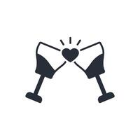 celebration icon. .Editable stroke.linear style sign for use web design,logo.Symbol illustration. vector