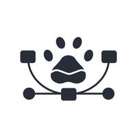 wildlife icon. .Editable stroke.linear style sign for use web design,logo.Symbol illustration. vector