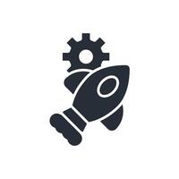 aerospace engineering icon. .Editable stroke.linear style sign for use web design,logo.Symbol illustration. vector