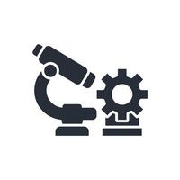 biomedical engineering icon. .Editable stroke.linear style sign for use web design,logo.Symbol illustration. vector