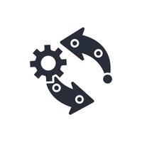 systems engineering icon. .Editable stroke.linear style sign for use web design,logo.Symbol illustration. vector