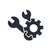 Mechanical engineering icon. .Editable stroke.linear style sign for use web design,logo.Symbol illustration. vector