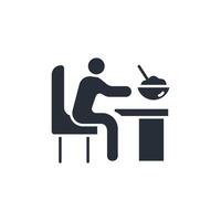 Breakfast icon. .Editable stroke.linear style sign for use web design,logo.Symbol illustration. vector