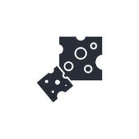 Cheese icon. .Editable stroke.linear style sign for use web design,logo.Symbol illustration. vector