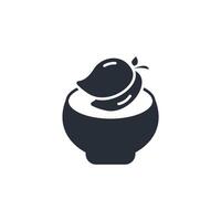 fruit icon. .Editable stroke.linear style sign for use web design,logo.Symbol illustration. vector