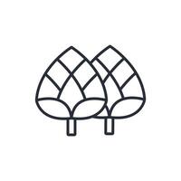 Hop icon. .Editable stroke.linear style sign for use web design,logo.Symbol illustration. vector