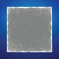 Grunge Photo Frame for post design vector