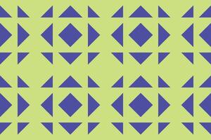 Triangles and Squares Geometric Pattern vector