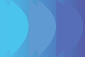 Half Circle Design Blue Abstract Background vector