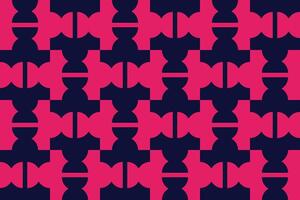 Half Circle Geometric Pattern and Background vector