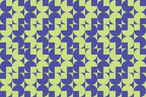 Circle Design Green and Blue Geometric Pattern and Background vector
