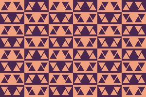 2 Triangle Shape Design Brown and Purple Geometric Pattern vector