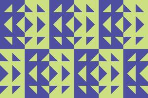 Triangle Shapes Green and Blue Geometric Pattern vector