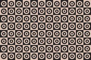 Circle Design Brown Geometric Pattern vector